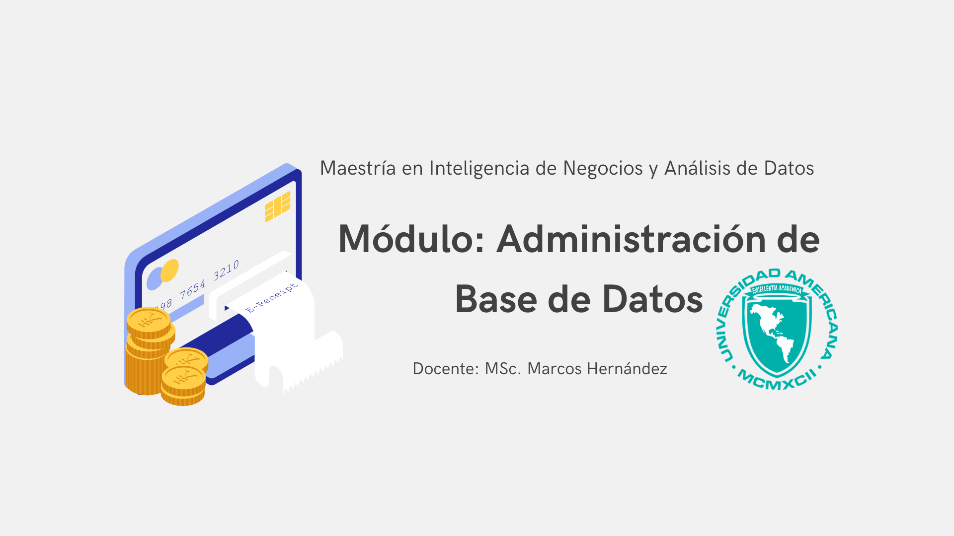 Administración de Base de Datos